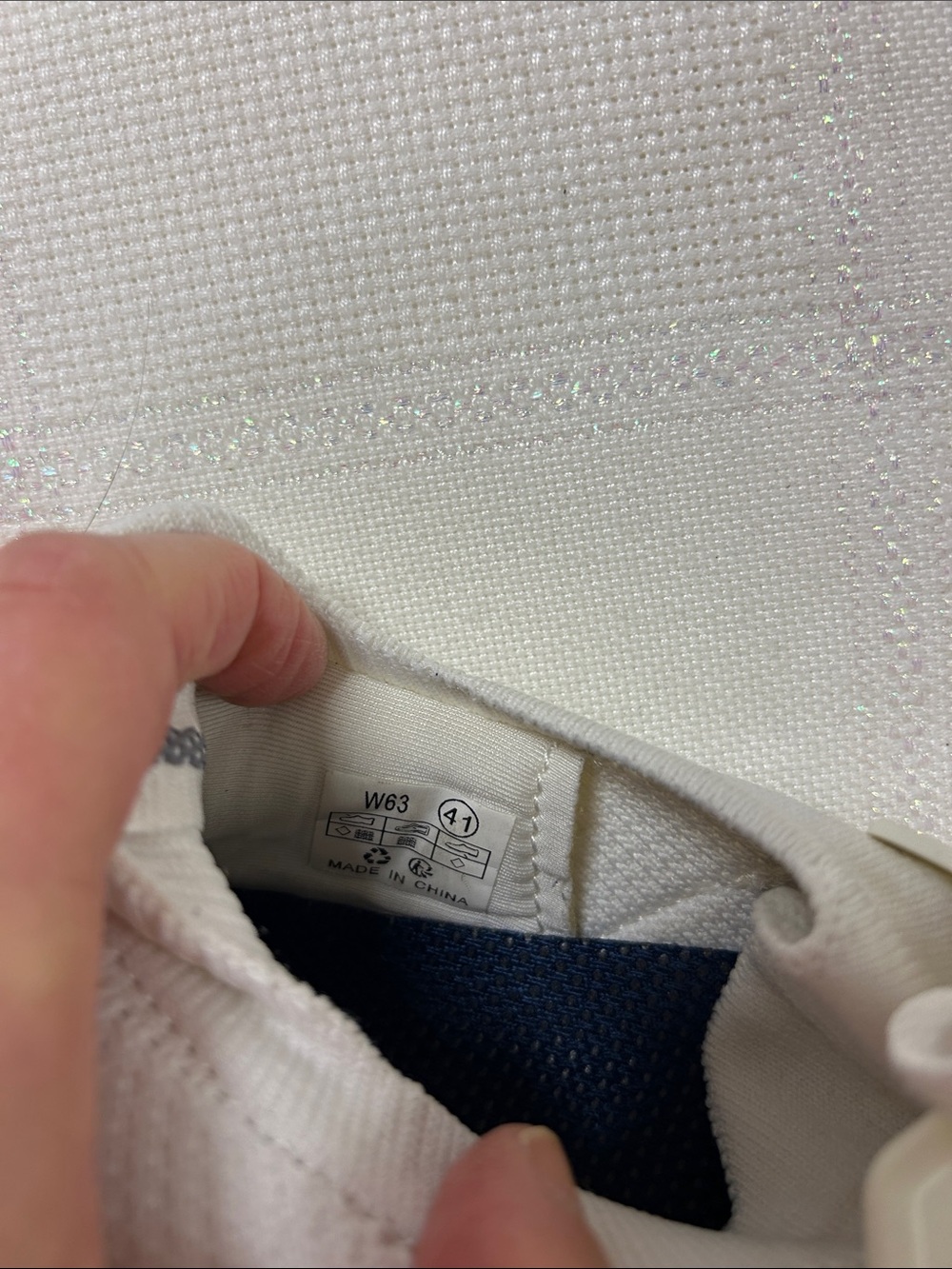 White Knit Men’s Training Sneakers - Comfortable Lightweight Design image 5